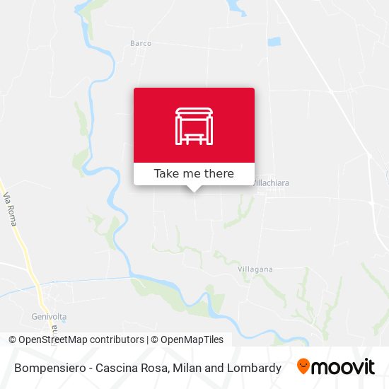 Bompensiero - Cascina Rosa map