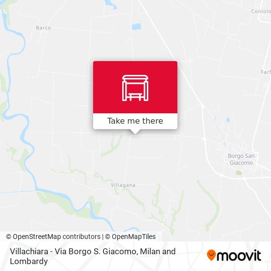 Villachiara - Via Borgo S. Giacomo map