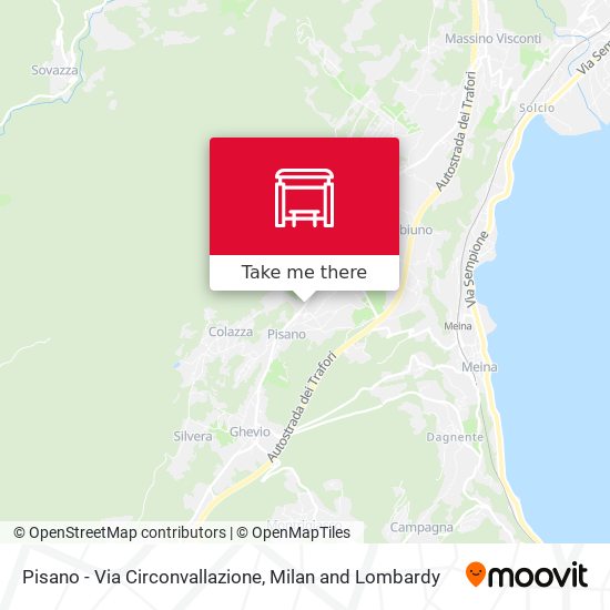 Pisano - Via Circonvallazione map