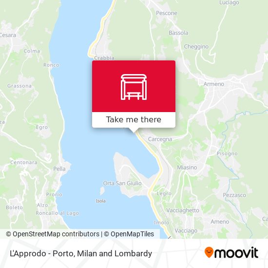 L'Approdo - Porto map