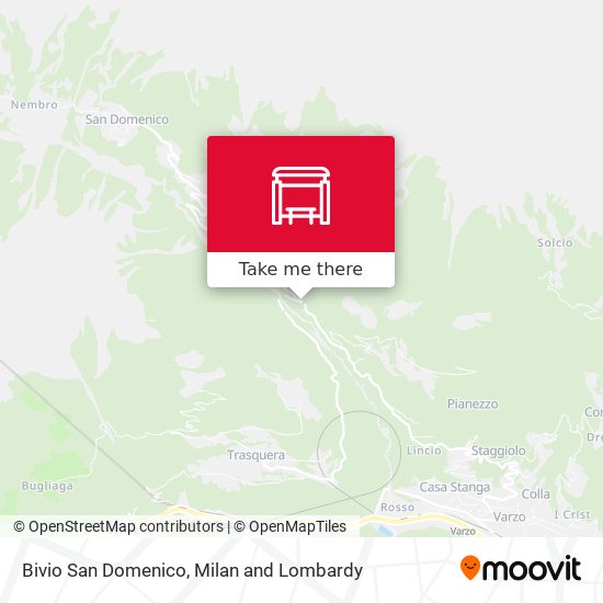 Bivio San Domenico map