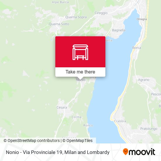 Nonio - Via Provinciale  19 map