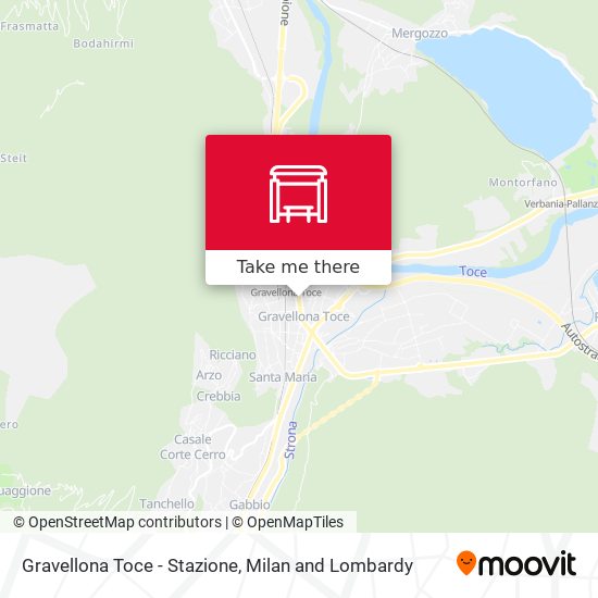 Gravellona Toce - Stazione map