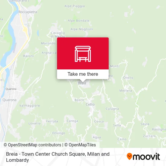 Breia - Town Center Church Square map