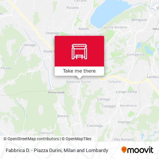 Fabbrica D. - Piazza Durini map