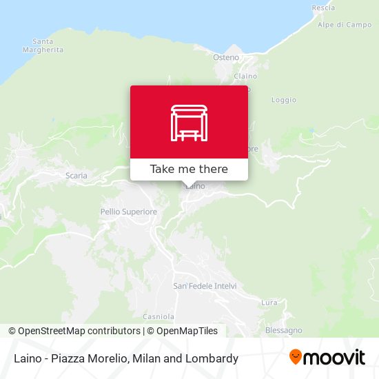 Laino - Piazza Morelio map
