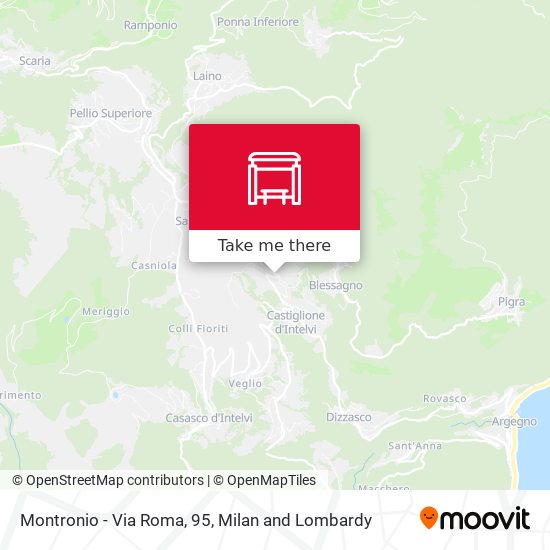 Montronio - Via Roma, 95 map