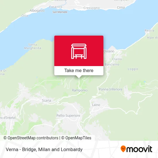 Verna - Bridge map