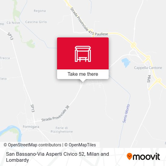 San Bassano-Via Asperti Civico 52 map