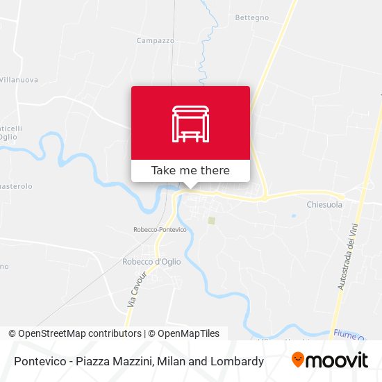 Pontevico - Piazza Mazzini map