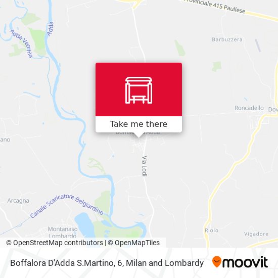 Boffalora D'Adda S.Martino, 6 map