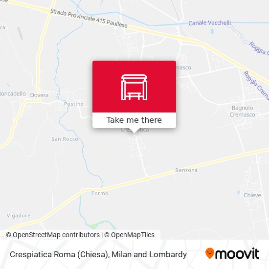 Crespiatica Roma (Chiesa) map