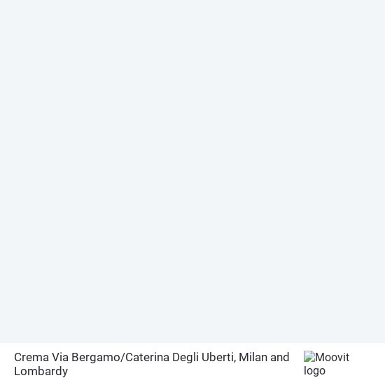 Crema Via Bergamo / Caterina Degli Uberti map