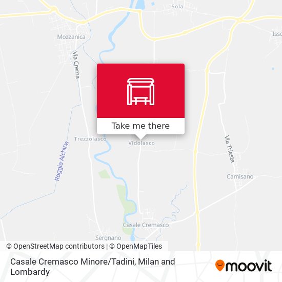 Casale Cremasco Minore/Tadini map