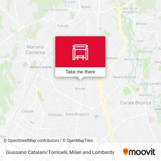 Giussano Catalani/Torricelli map
