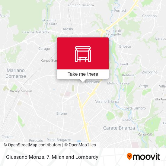 Giussano Monza, 7 map