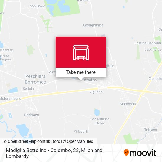 Mediglia Bettolino - Colombo, 23 map