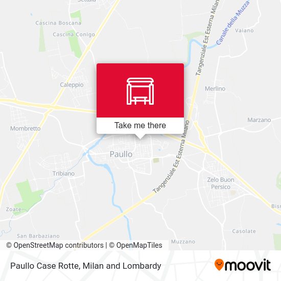 Paullo Case Rotte map