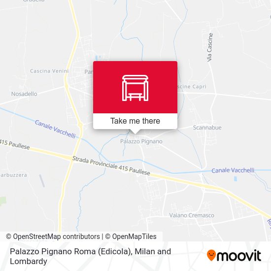 Palazzo Pignano Roma (Edicola) map
