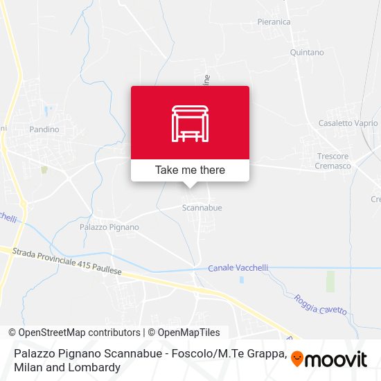 Palazzo Pignano Scannabue - Foscolo / M.Te Grappa map