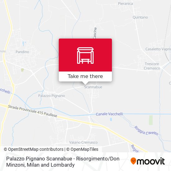 Palazzo Pignano Scannabue - Risorgimento / Don Minzoni map
