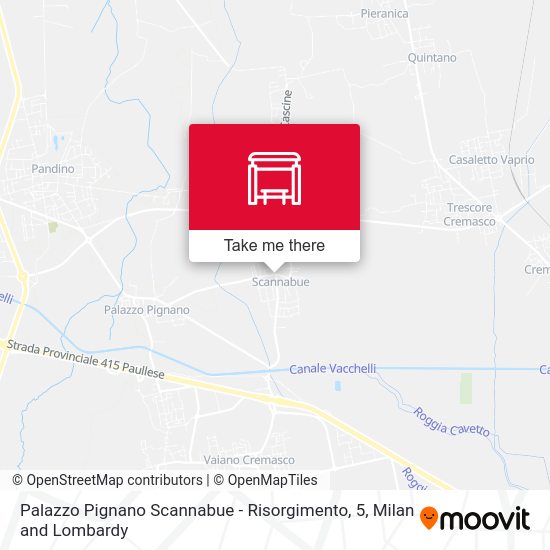 Palazzo Pignano Scannabue - Risorgimento, 5 map