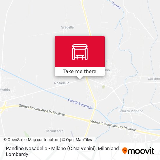 Pandino Nosadello - Milano (C.Na Venini) map