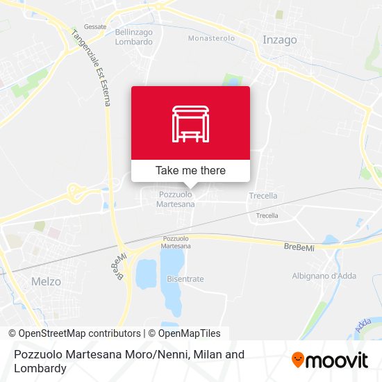 Pozzuolo Martesana Moro/Nenni map