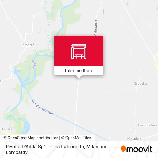 Rivolta D'Adda Sp1 - Falconetta Farm map