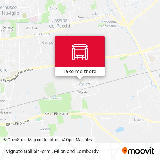 Vignate Galilei/Fermi map