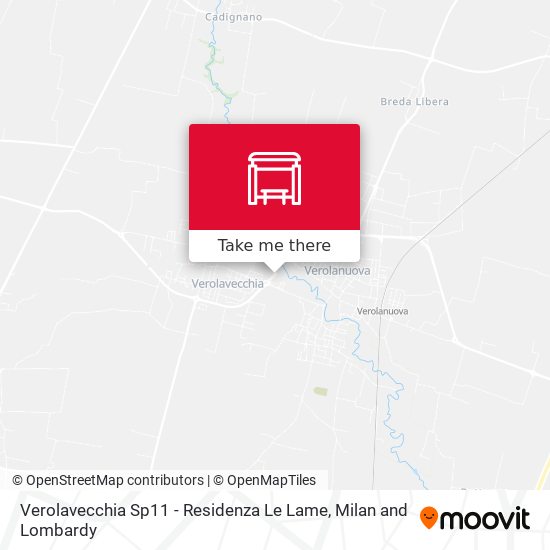 Verolavecchia Sp11 - Residenza Le Lame map
