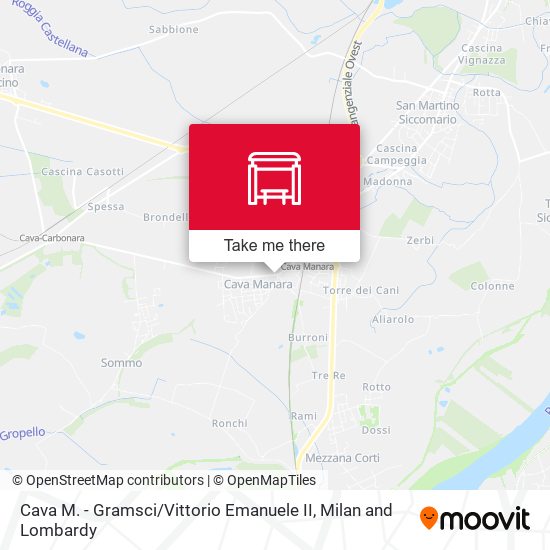 Cava M. - Gramsci / Vittorio Emanuele II map