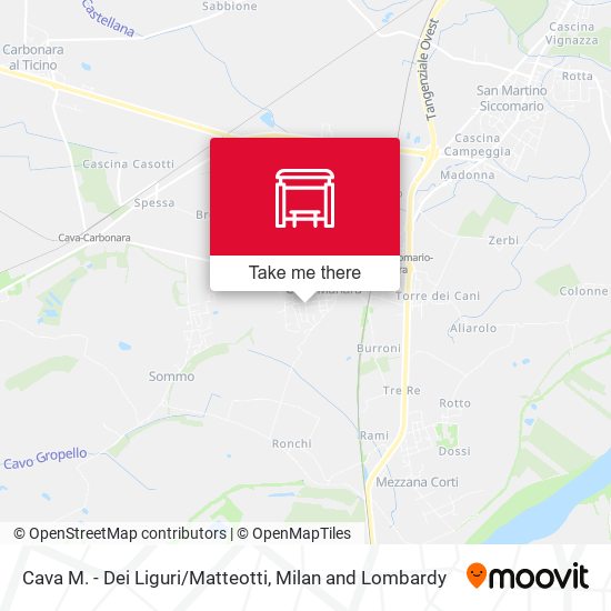 Cava M. - Dei Liguri/Matteotti map