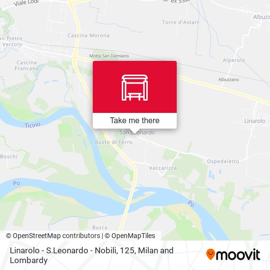 Linarolo - S.Leonardo - Nobili, 125 map