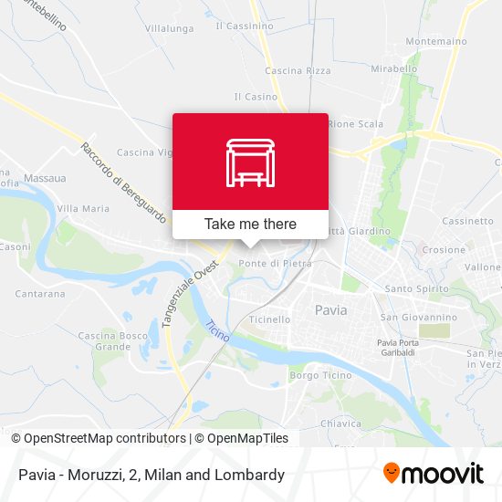 Pavia - Moruzzi, 2 map