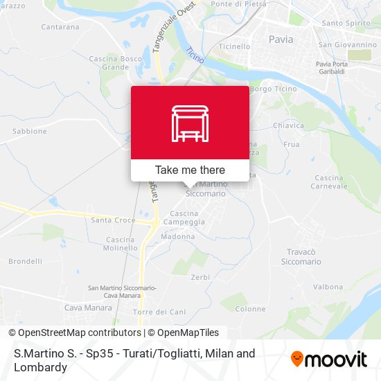 S.Martino S. - Sp35 - Turati / Togliatti map