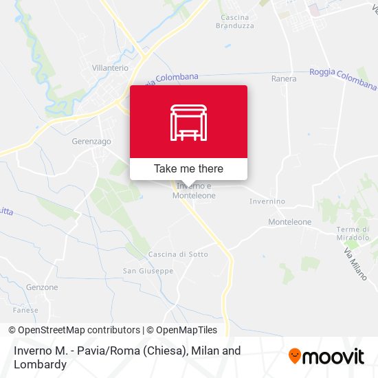 Inverno M. - Pavia / Roma (Chiesa) map