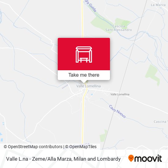 Valle L.na - Zeme/Alla Marza map