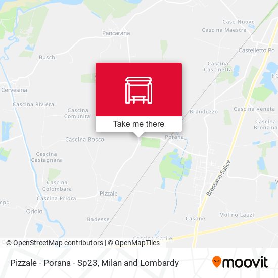 Pizzale - Porana - Sp23 map