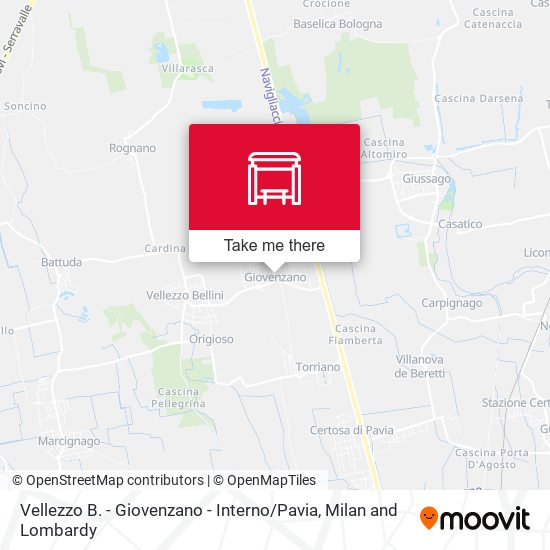 Vellezzo B. - Giovenzano - Interno / Pavia map
