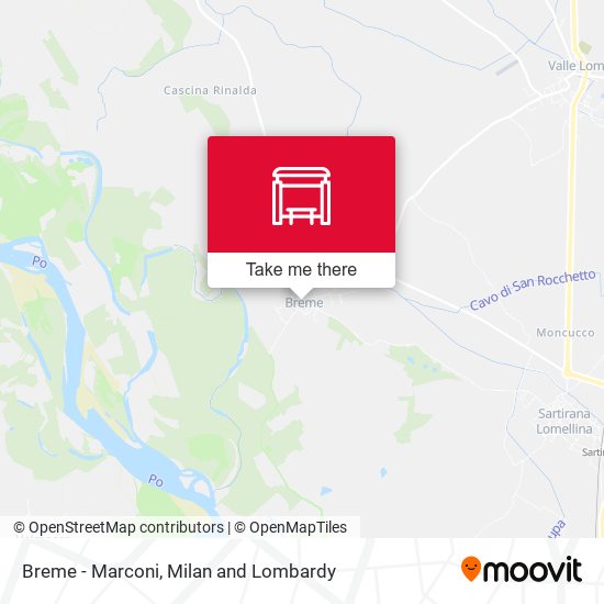 Breme - Marconi map