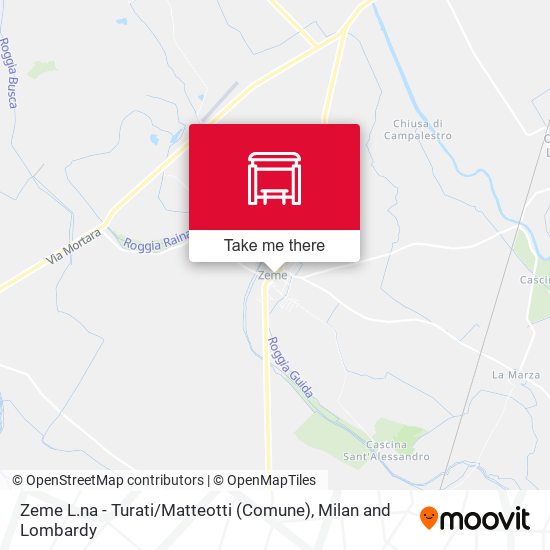 Zeme L.na - Turati / Matteotti (Comune) map