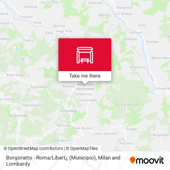 Borgoratto - Roma / Libert¿ (Municipio) map