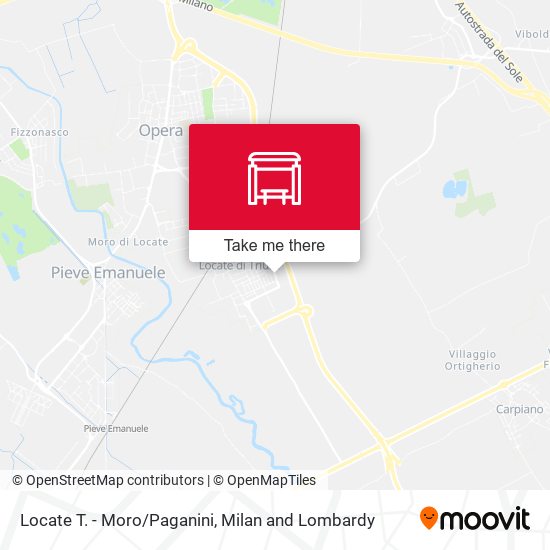 Locate T. - Moro/Paganini map