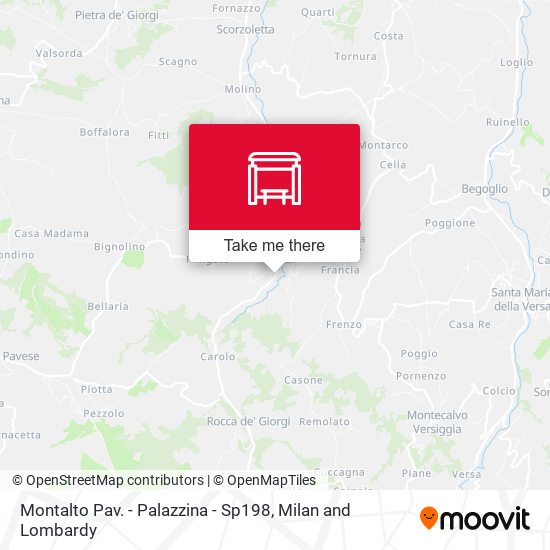 Montalto Pav. - Palazzina - Sp198 map
