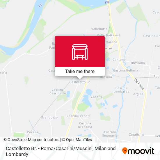Castelletto Br. - Roma / Casarini / Mussini map