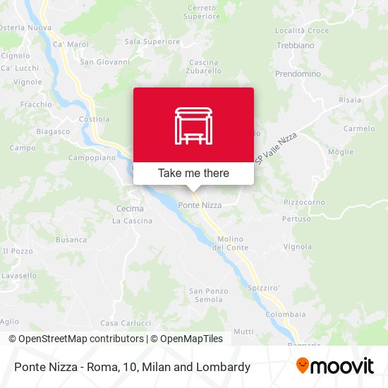 Ponte Nizza - Roma, 10 map