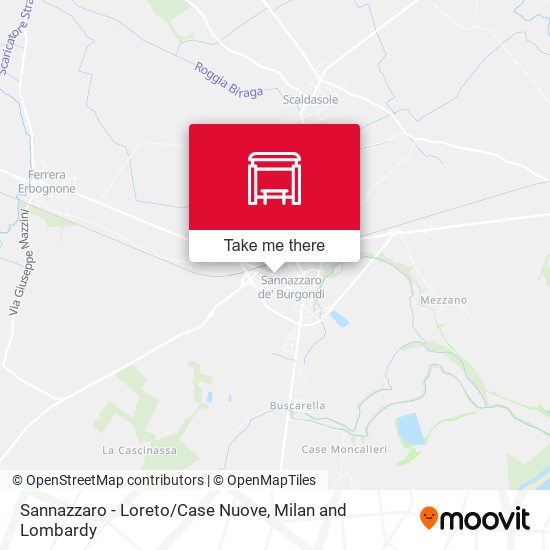 Sannazzaro - Loreto/Case Nuove map