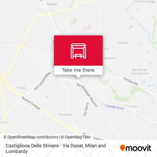Castiglione Delle Stiviere - Via Dunat map