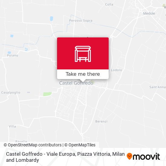 Castel Goffredo - Viale Europa, Piazza Vittoria map
